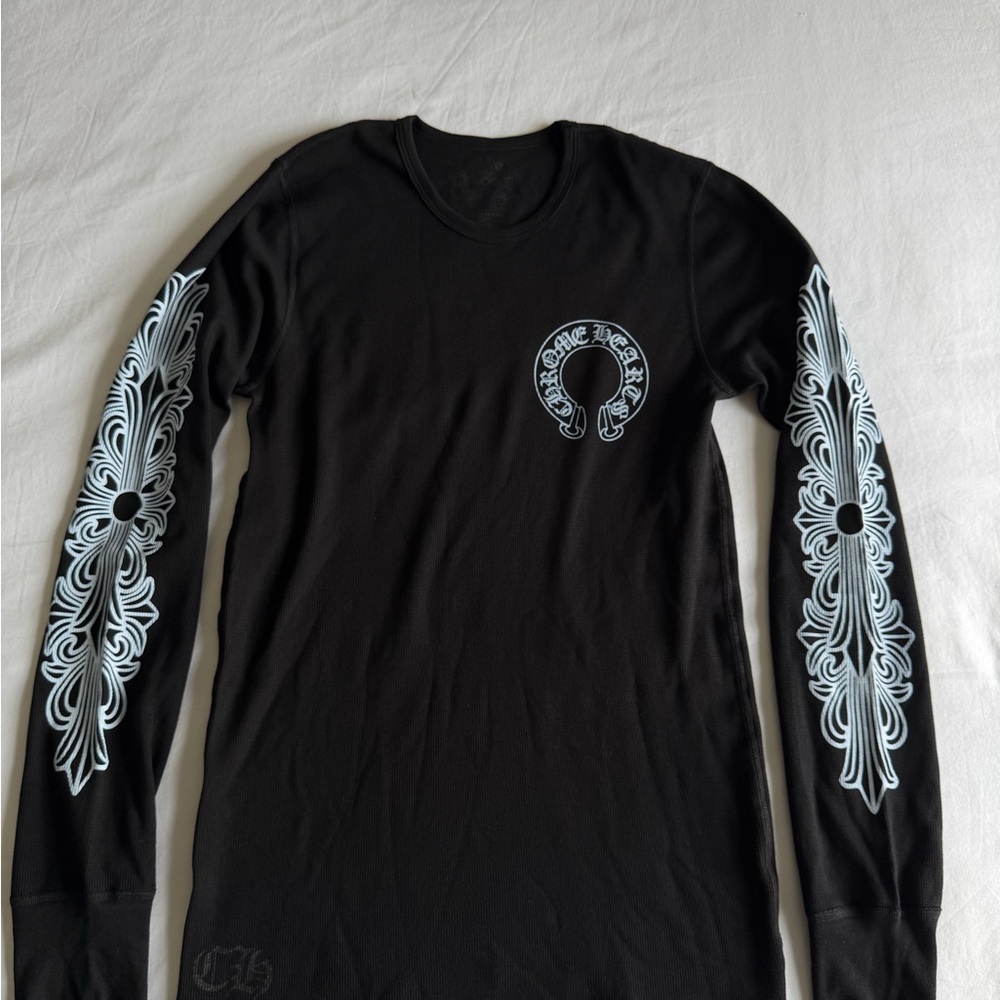 Chrome hearts Black Long Sleeve thermal